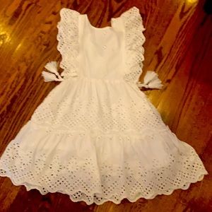 Zara kids eyelet dress